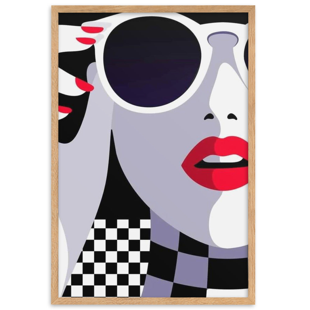 Be Calm - Gerahmtes Poster