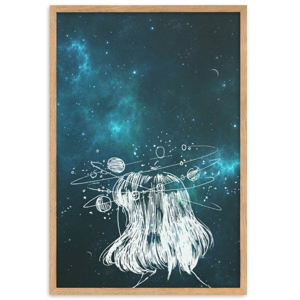 Thoughts - Gerahmtes Poster