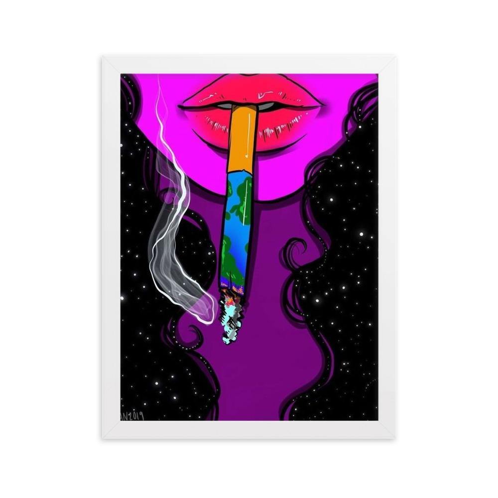 Hide Gerahmtes Poster