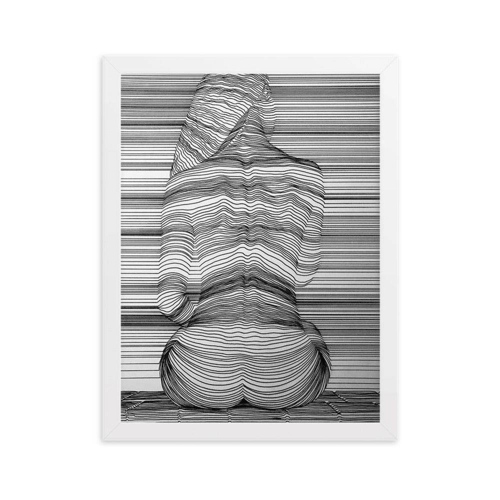 Incandescence - Gerahmtes Poster