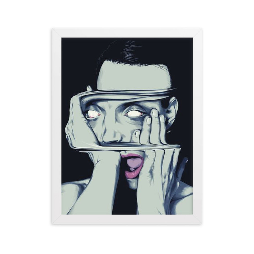 Ephemeral - Gerahmtes Poster