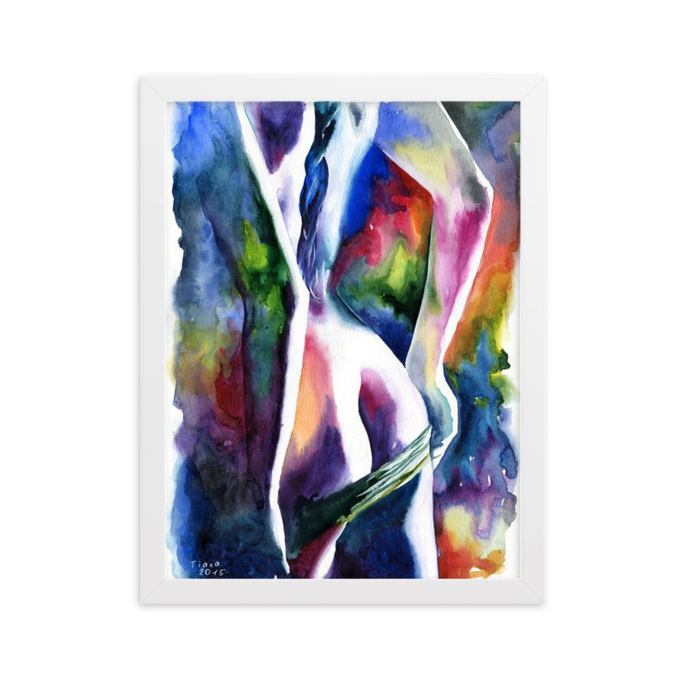 Luminescence - Gerahmtes Poster