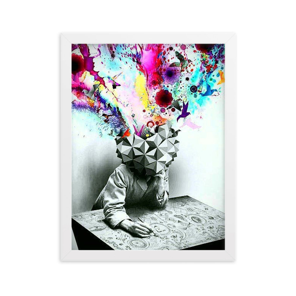 Creativ Minds - Gerahmtes Poster