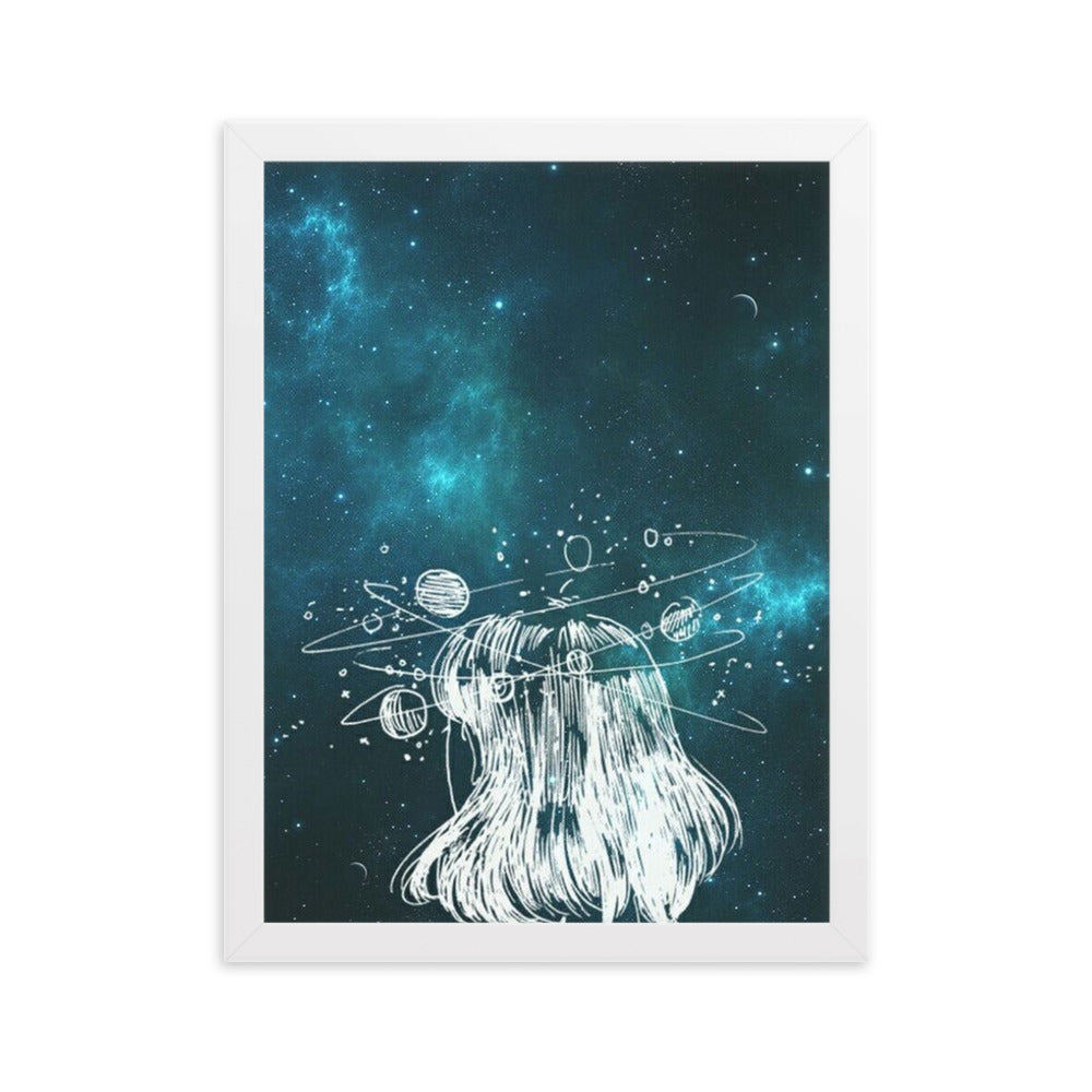 Thoughts - Gerahmtes Poster