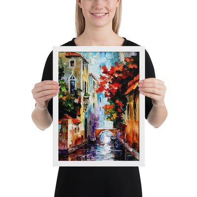 Neu Venedig Leinwand gerahmtes Poster - Produktbild 7 - NiZED