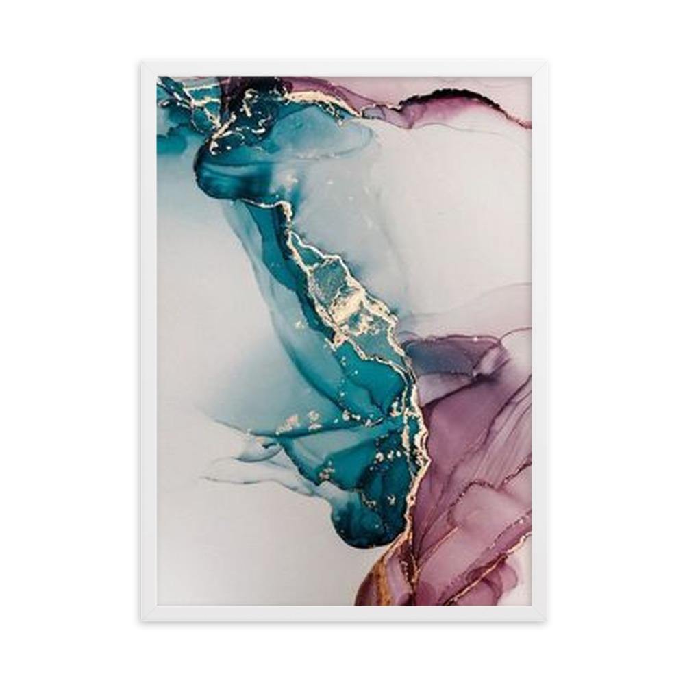 Curiosity Gerahmtes Poster