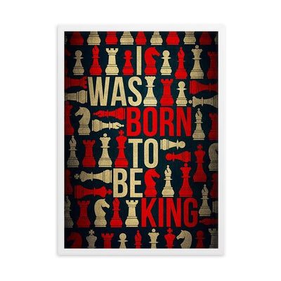 Was Born Gerahmtes Poster - Produktbild 8 - NiZED