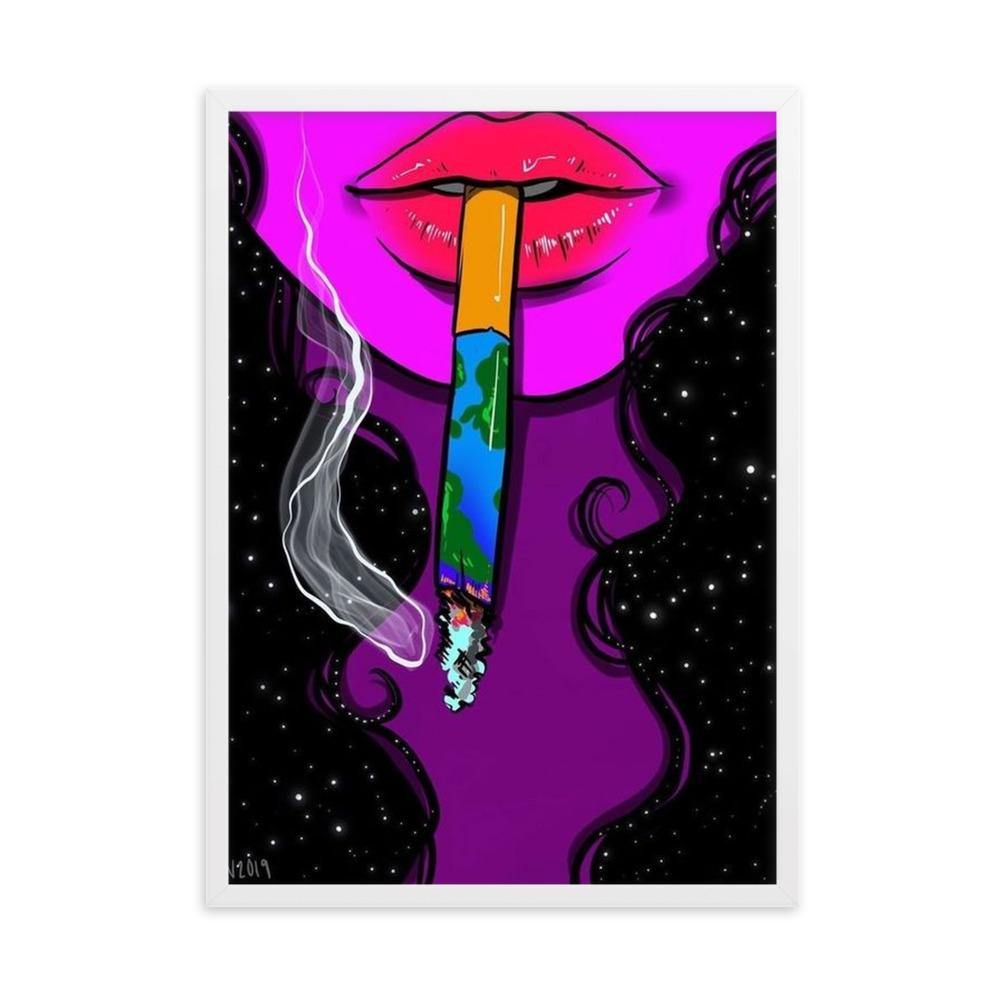 Hide Gerahmtes Poster