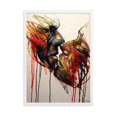 Salvation Psychedelic Leinwand gerahmtes Poster - Produktbild 9 - NiZED