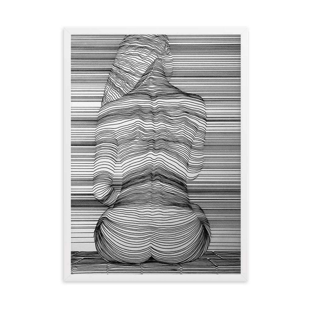 Incandescence - Gerahmtes Poster