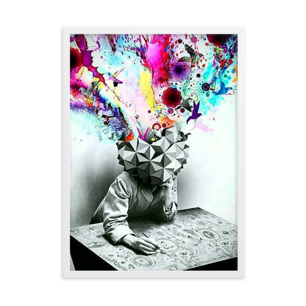 Creativ Minds - Gerahmtes Poster