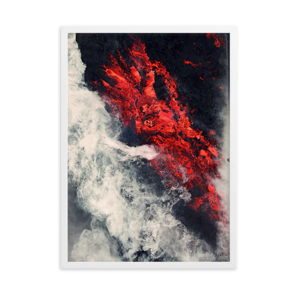 Impact - Gerahmtes Poster