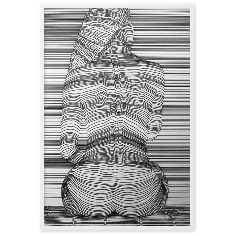 Incandescence - Gerahmtes Poster