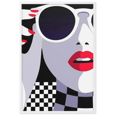 Calm Gerahmtes Poster von NiZED als gerahmtes trippy Poster fuer Wanddeko
