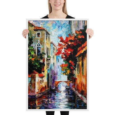 Neu Venedig Leinwand gerahmtes Poster - Produktbild 9 - NiZED