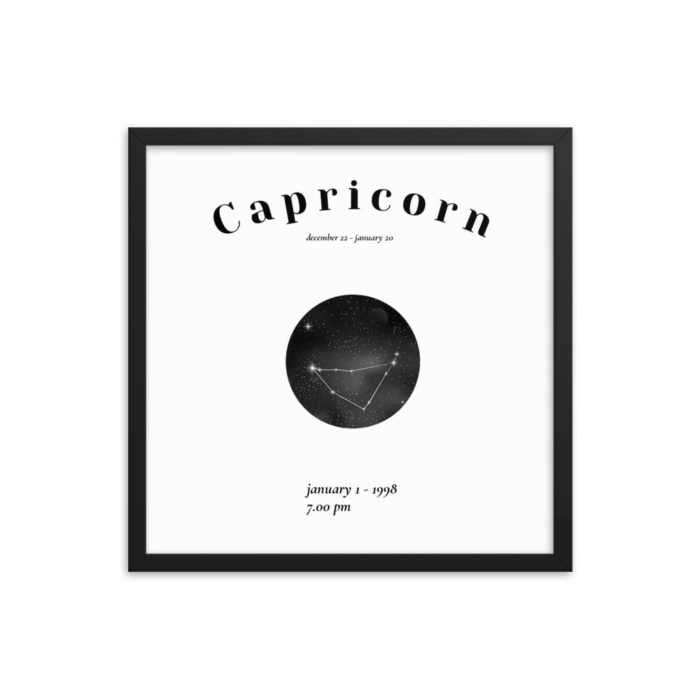 Steinbock Gerahmtes Poster