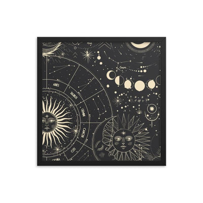 Astrologie Poster - Produktbild 2 - NiZED