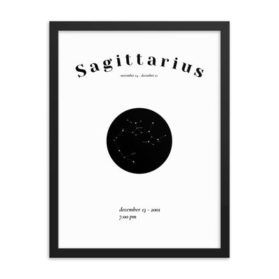Schtze Sternzeichen personalisieren Poster - Produktbild 3 - NiZED