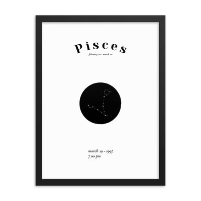 Fische Sternzeichen personalisieren Poster - Produktbild 3 - NiZED