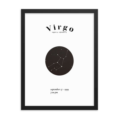 Jungfrau Sternzeichen personalisieren Poster - Produktbild 3 - NiZED