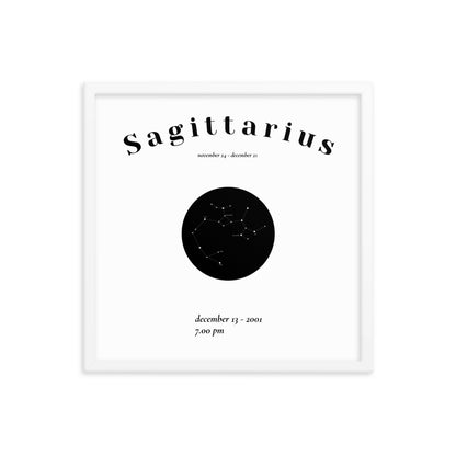 Schütze Gerahmtes Poster