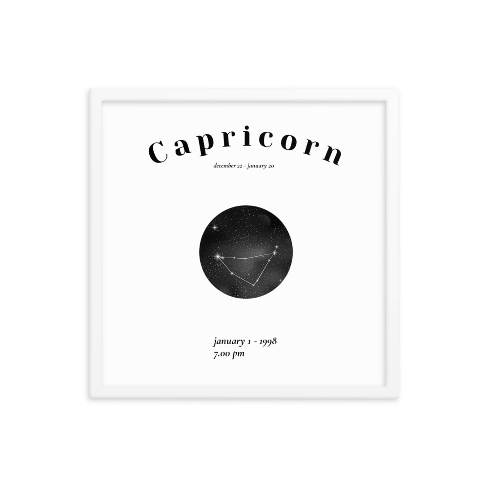 Steinbock Gerahmtes Poster