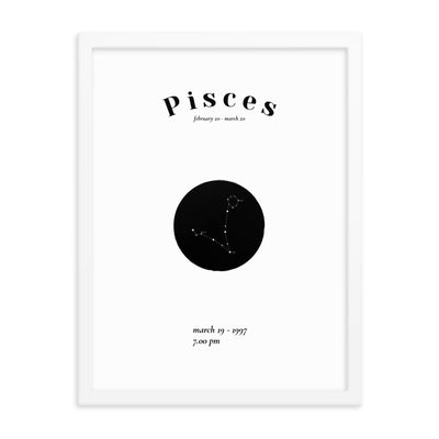 Fische Sternzeichen personalisieren Poster - Produktbild 5 - NiZED