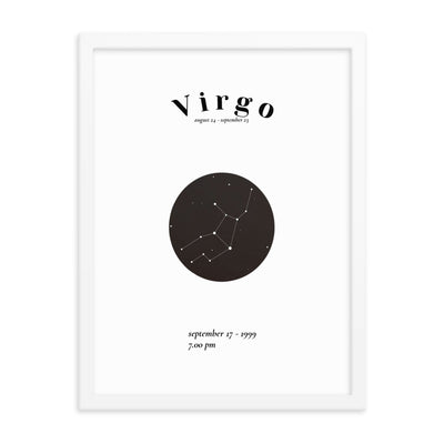 Jungfrau Sternzeichen personalisieren Poster - Produktbild 5 - NiZED