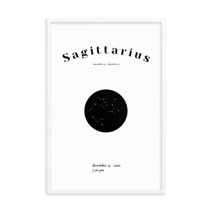 Schütze Gerahmtes Poster