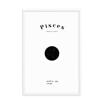 Fische Sternzeichen personalisieren Poster - Produktbild 6 - NiZED