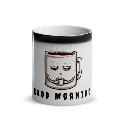 My Coffee Needs Happines Thermo Tasse von NiZED als Statement Tasse und provokantes Geschenk