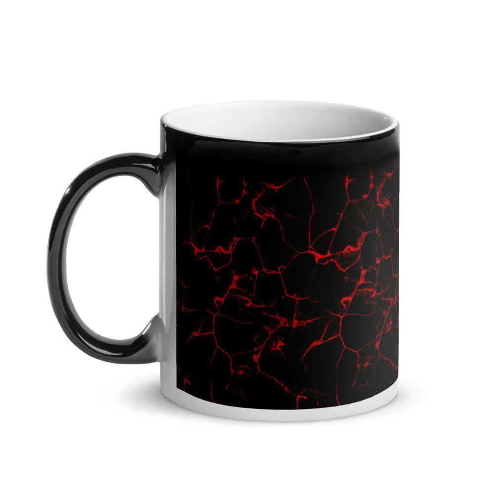 ROT - Glänzende Zaubertasse