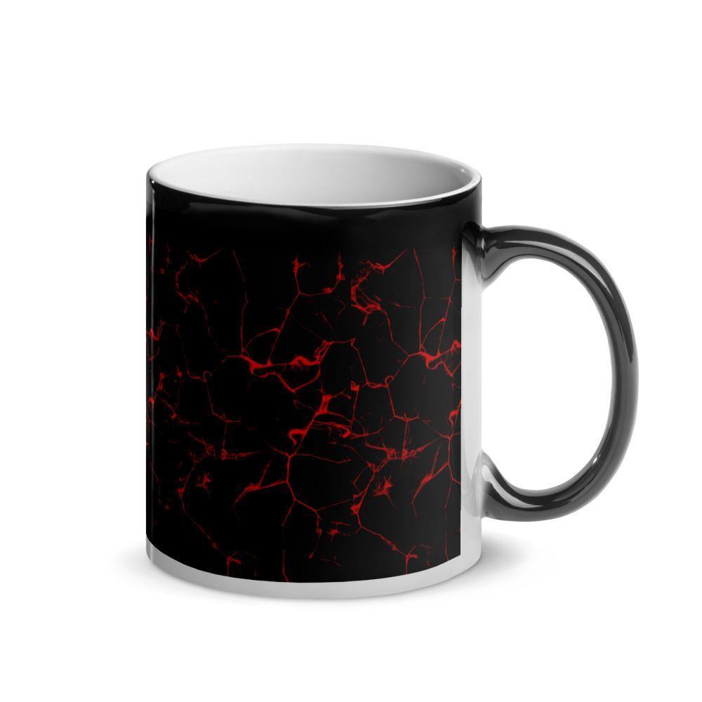 ROT - Glänzende Zaubertasse