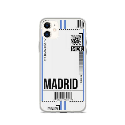 Madrid iPhone Handyhuelle Hoodie - Produktbild 2 - NiZED