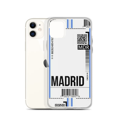 Madrid iPhone Handyhuelle Hoodie - Produktbild 3 - NiZED