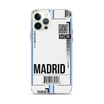Madrid iPhone Handyhuelle von NiZED als Handyhuelle, Streetwear Accessoire und Geschenkidee
