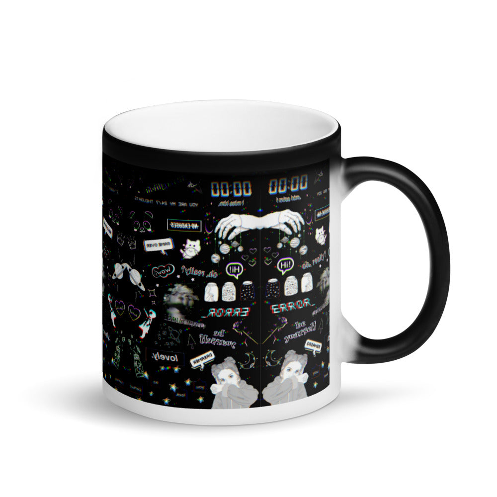 LOL - Matte Black Magic Mug