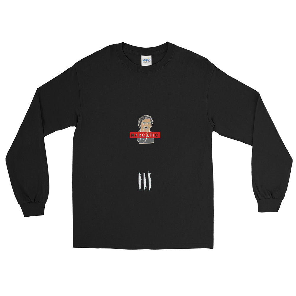 Narcotic Pablo Escobar x Kokain Langarmshirt