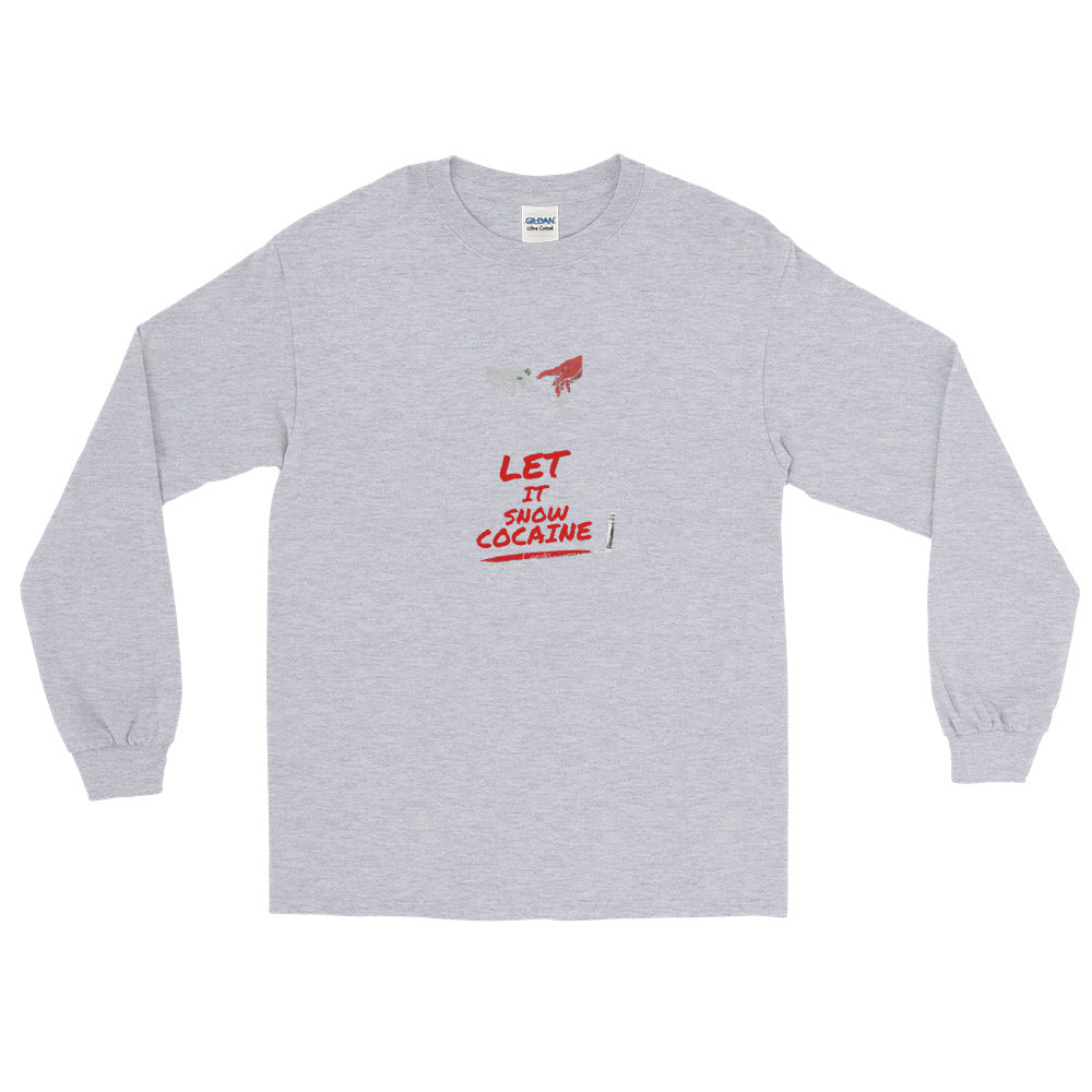 Let it snow Cocaine Langarmshirt