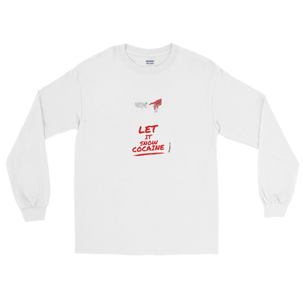 Let it snow Cocaine long sleeve shirt