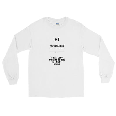 Name Langarmshirt von NiZED als Longsleeve, Streetwear Shirt und Rave Outfit