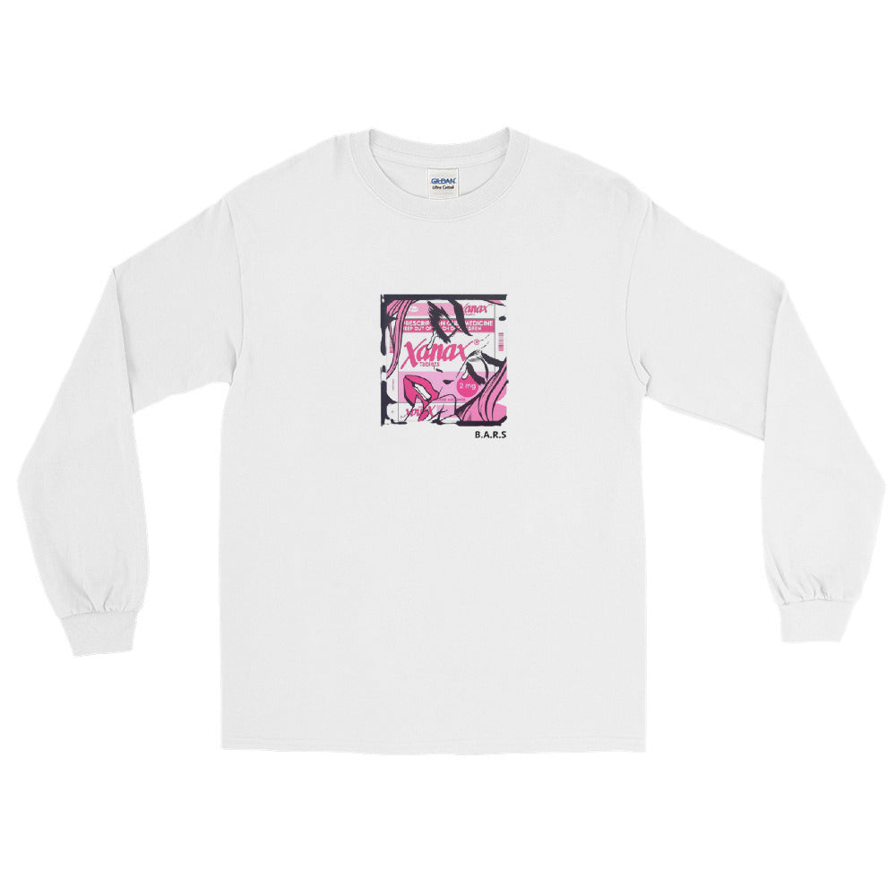 XANAX Bars Pop Art Long Sleeve Shirt