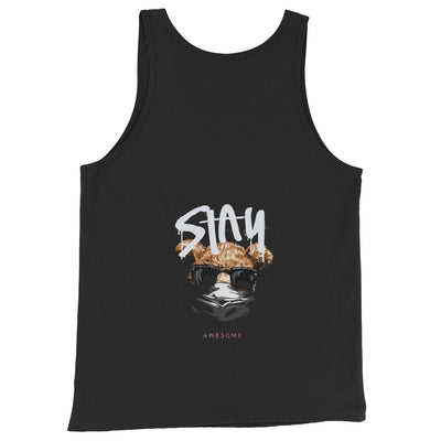 Stay Awesome Tank Top von NiZED als Rave Tanktop, Clubwear und provokantes Streetwear Piece
