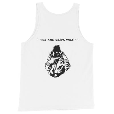 Are Criminals Tank Top von NiZED als Rave Tanktop, Clubwear und provokantes Streetwear Piece