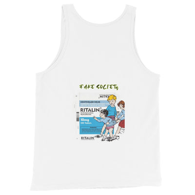 Statement Fake Tank Top von NiZED als Tank Top fuer Rave, Club und Festival Outfit