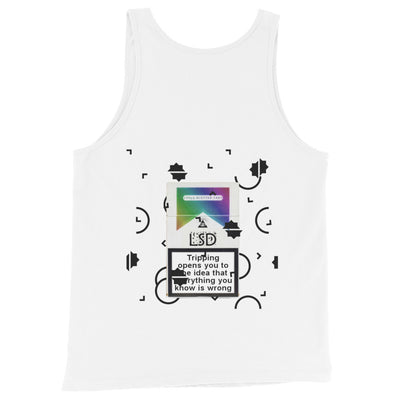 Verse Tank Top von NiZED als Rave Tanktop, Clubwear und provokantes Streetwear Piece