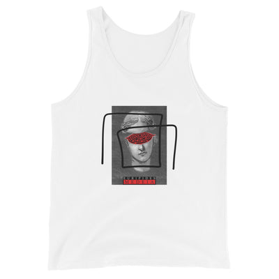 Euripides Media Tank Top von NiZED als Rave Tanktop, Clubwear und provokantes Streetwear Piece