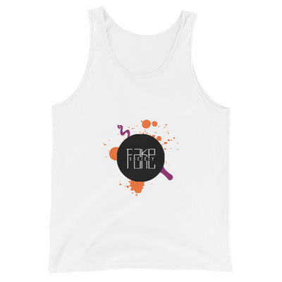 Fake Society Tank Top von NiZED als Rave Tanktop, Clubwear und provokantes Streetwear Piece