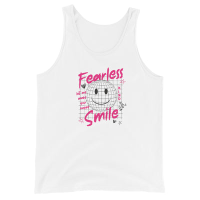 Fearless Smile Tank Top von NiZED als Rave Tanktop, Clubwear und provokantes Streetwear Piece