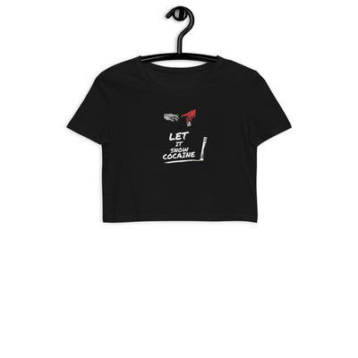 Let It Snow Party Crop Top - Produktbild 2 - NiZED